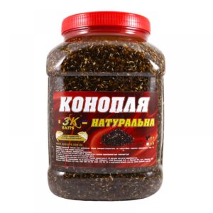 Конопля(натуральна) банка 3л