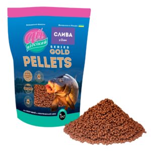 Pellets GOLD  3.0 мм "СЛИВА" у зіп. упаковці