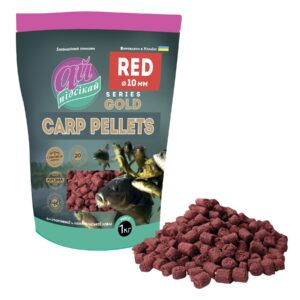 CARP Pellets RED  14,0 мм 1000г у зіп упаковці