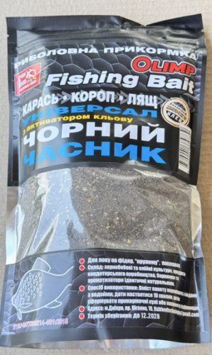 Прикормка Fishing Bait "ОLIMP" Универсал (Чеснок блек)