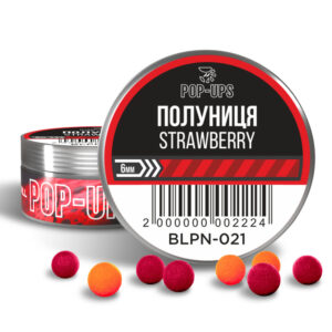 Бойли INTERKRILL Pop-up Полуниця/Strawberry